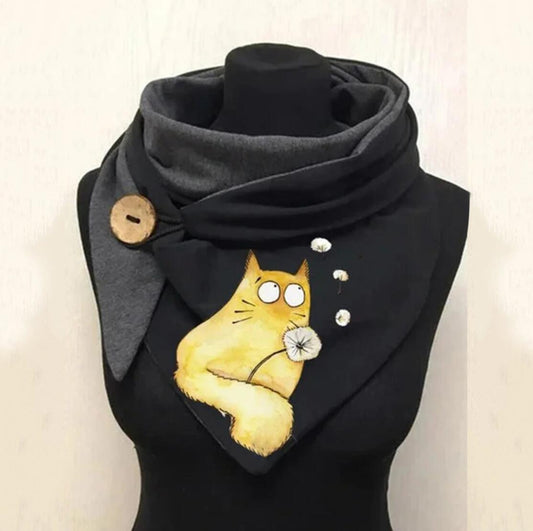 Malaysian Warm Button Turban Scarf