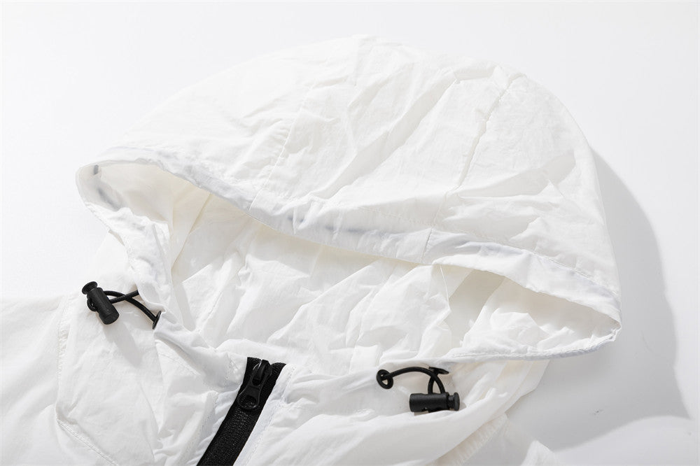 Spring And Autumn Lightweight Quick-drying Hooded Jacket For Men