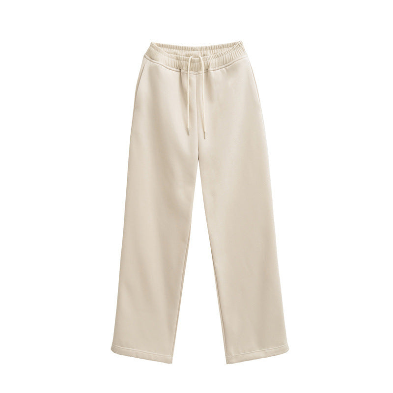 Women's Hooded Sweater Wide-leg Pants