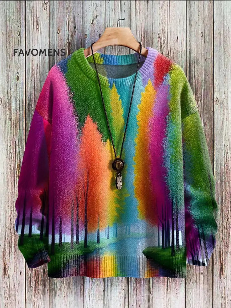 Halloween Digitalprintet Rundhalset Sweater Til Mænd Og Kvinder