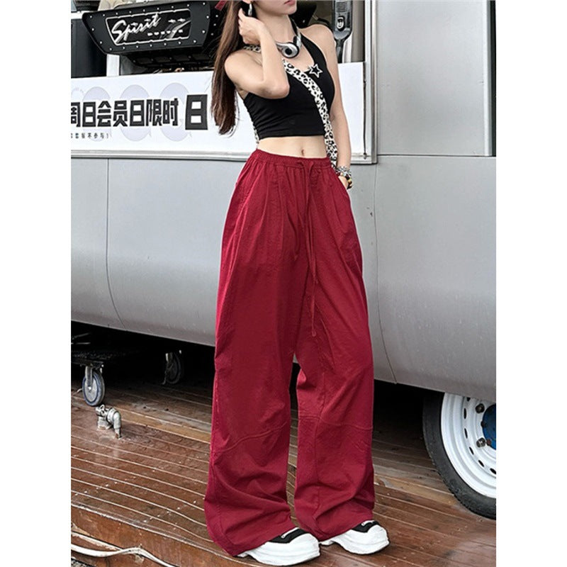 Wide-leg Quick-drying Athletic Casual Pants