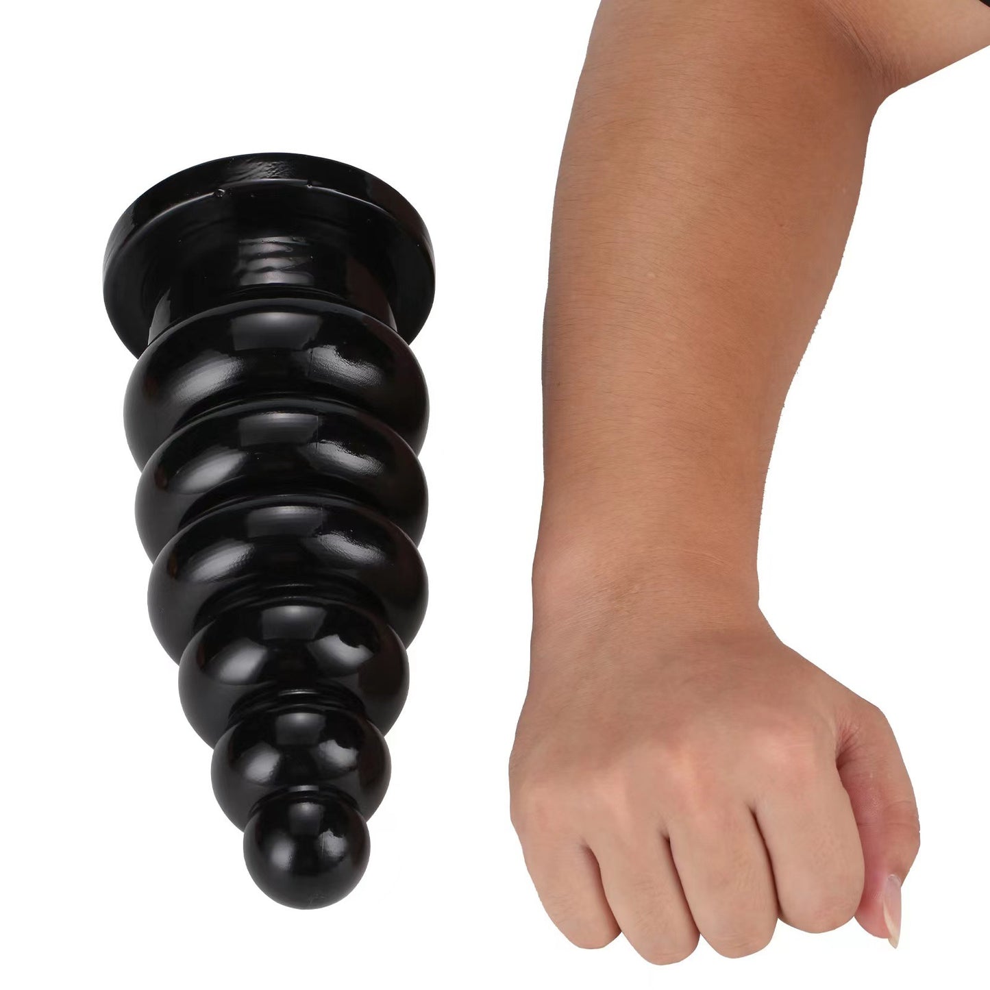 AD348 Shark Egg 25CM Thick Large Thread Suction Cup Massager
