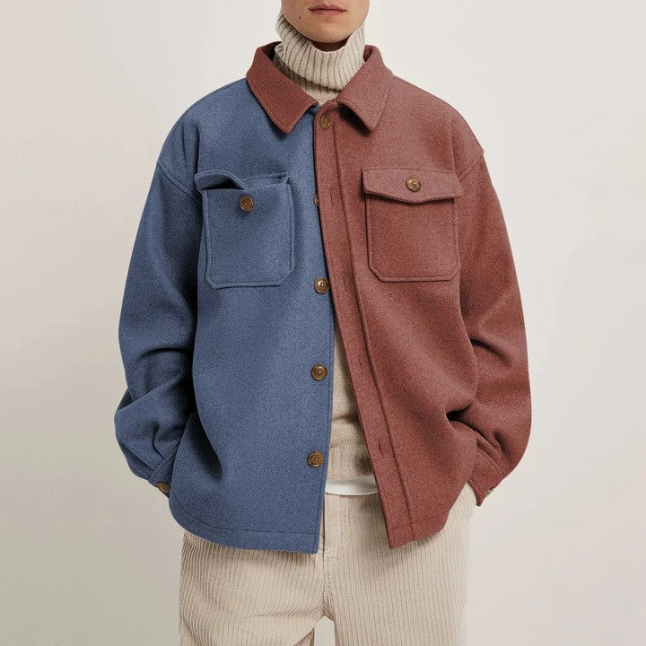 Men's Fashion Printing Youth Jacket Coat