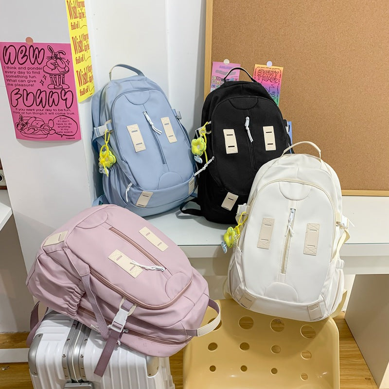 Women's Fashion Simple Large Capacity Backpack