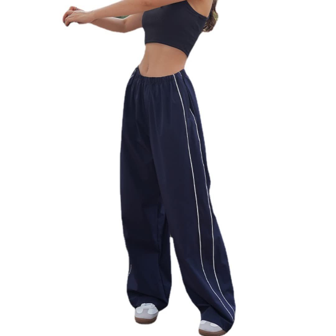 New Stylish Casual Wide-leg Pants With Drawstrings On Both Sides