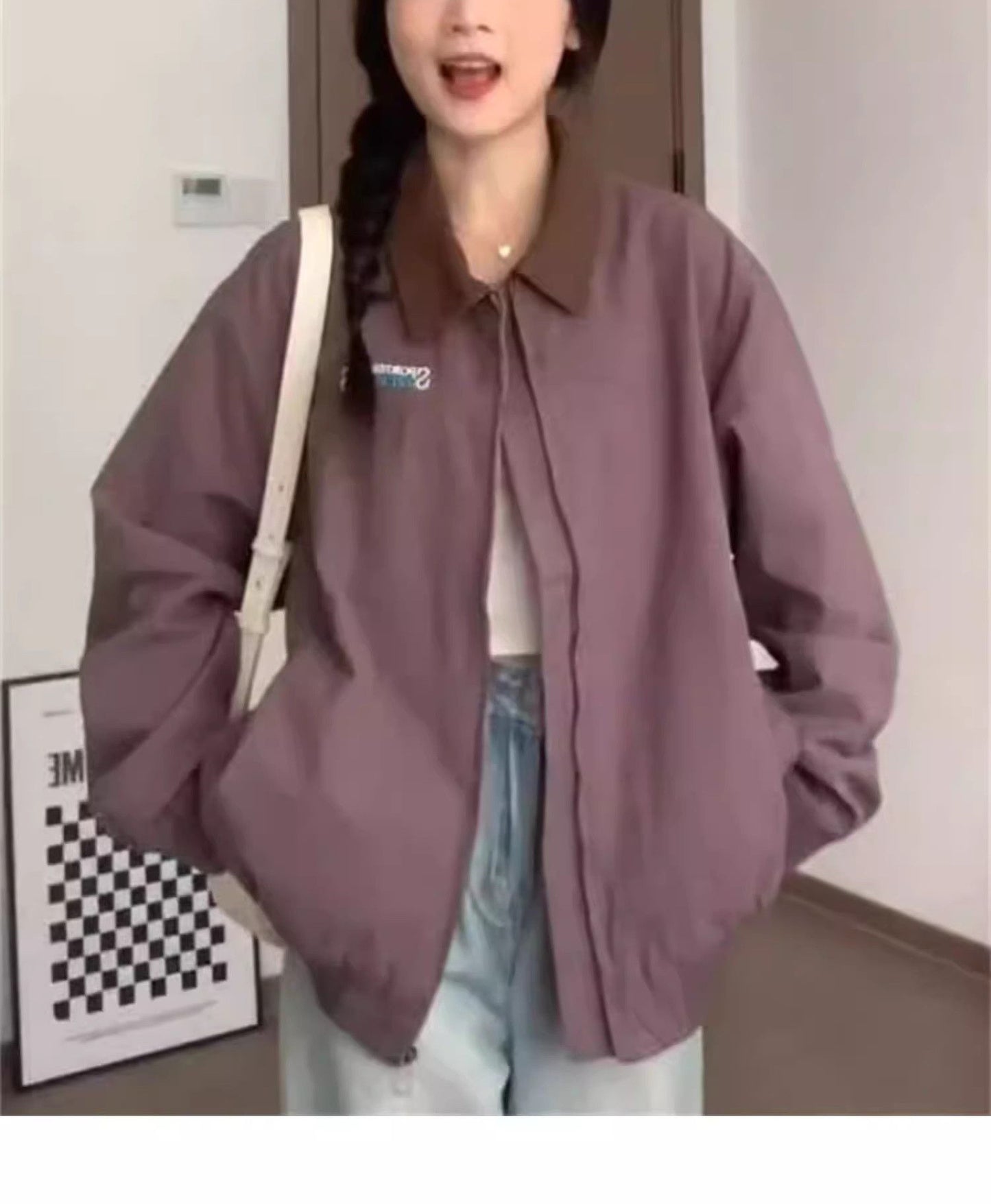 Women's Casual Lapel Work Jacket