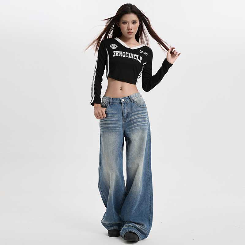 Damejeans i amerikansk retrostil