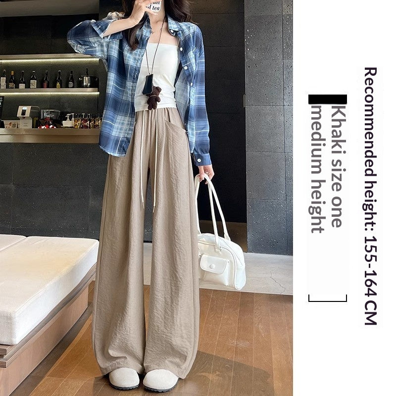 Womens Casual Pants Loose Laid-back And Versatile