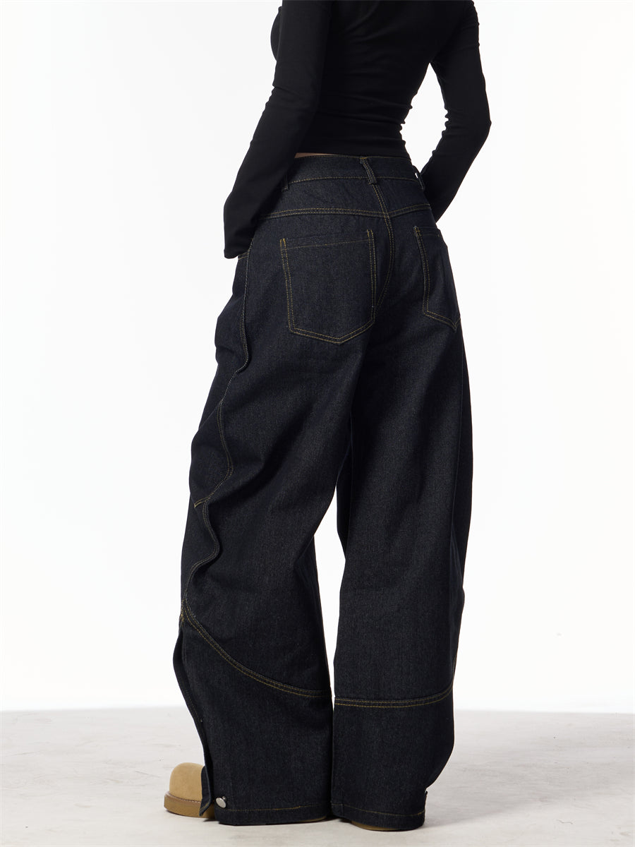 Spring New Retro Wide-leg Pants