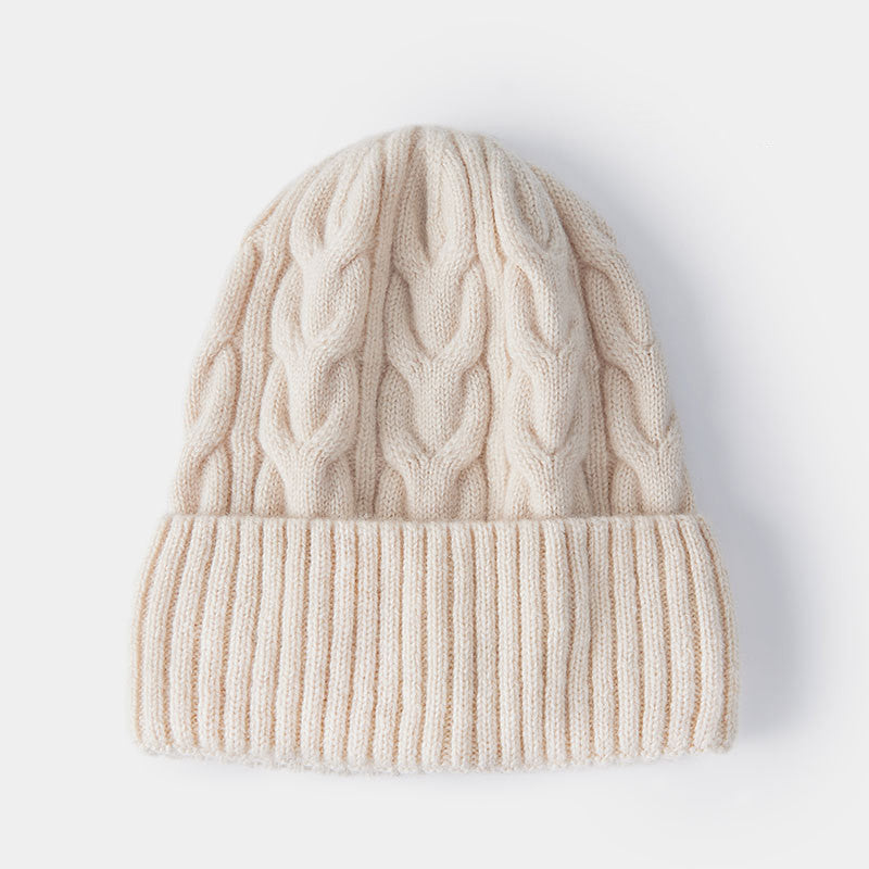 Warm Wool Knitted Hat