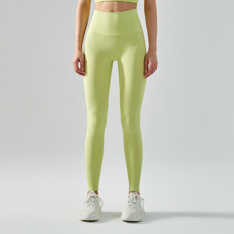 Peach Hip Fitness Pants Women's Sports Sweat Absorbing Breathable