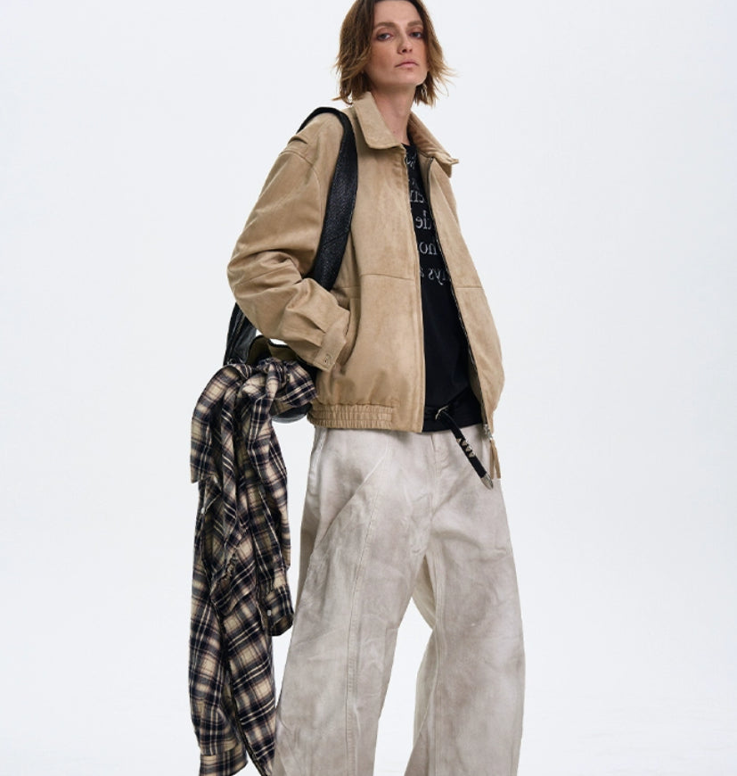 A Vintage Suede Jacket Perfectly Embodies The Old Money Vibe