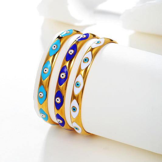 INS Stil Mode Retro Titanium Stål Åbent Armbånd