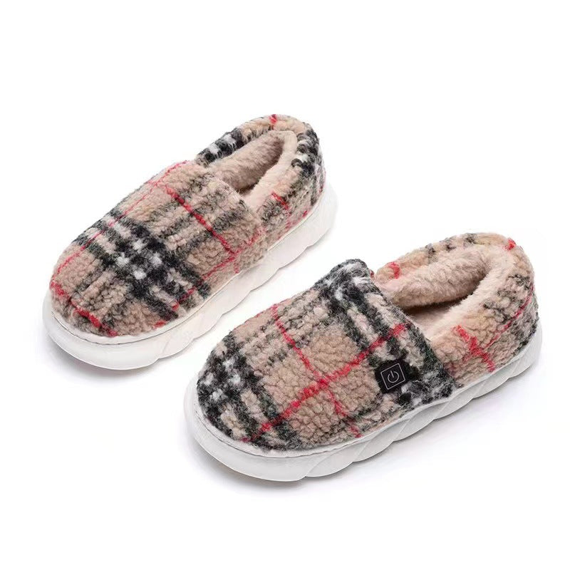 USB Charging Heating Shoes Cold-proof Warm Heating
