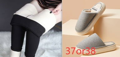 Comfortable Confinement Thick-soled Cotton Mopping Indoor Floor For Home Use