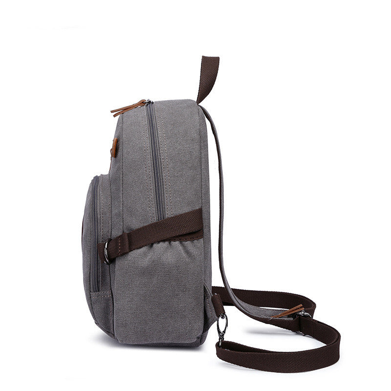 Men's And Women's Fashionable And Casual Canvas Shoulder Bag