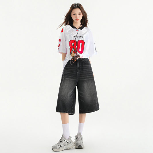 Seven Inch Wide Leg Jeans For Women