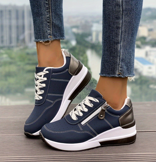 Fashion Wedge Platform Leisure Sports Women's Thin Shoes