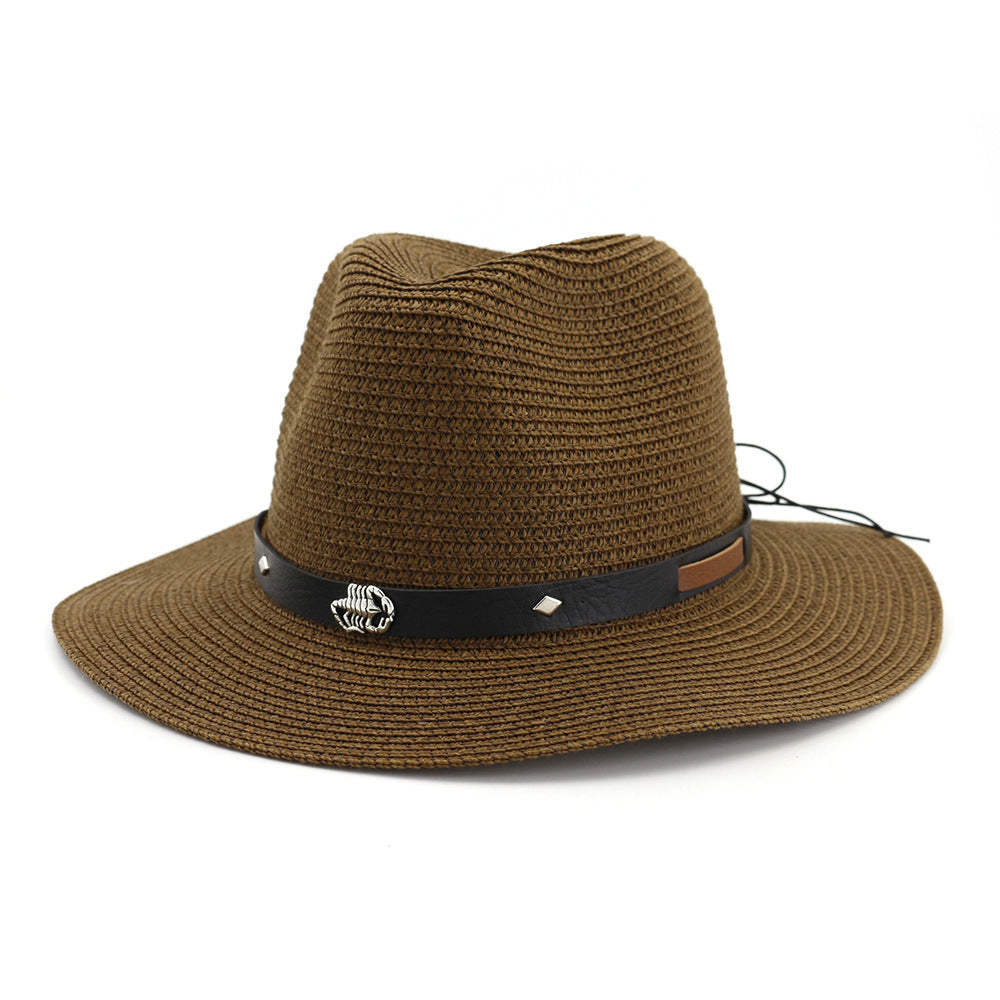 Women's Beach Outdoor Seaside Sun-proof Straw Hat