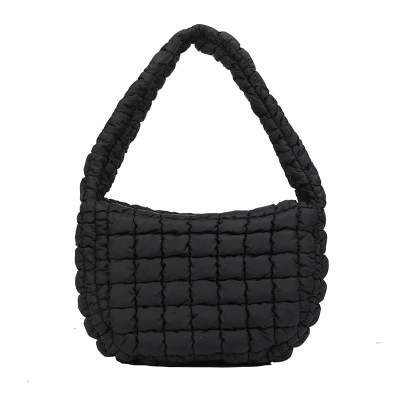 New Korean Ins Style Fashion Pleated Cloud Soft Bag