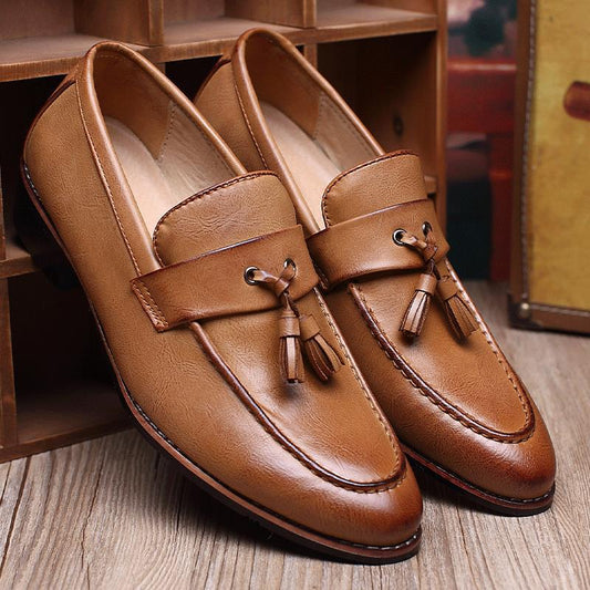 Britiske Retro Tassel Loafers til mænd – Casual