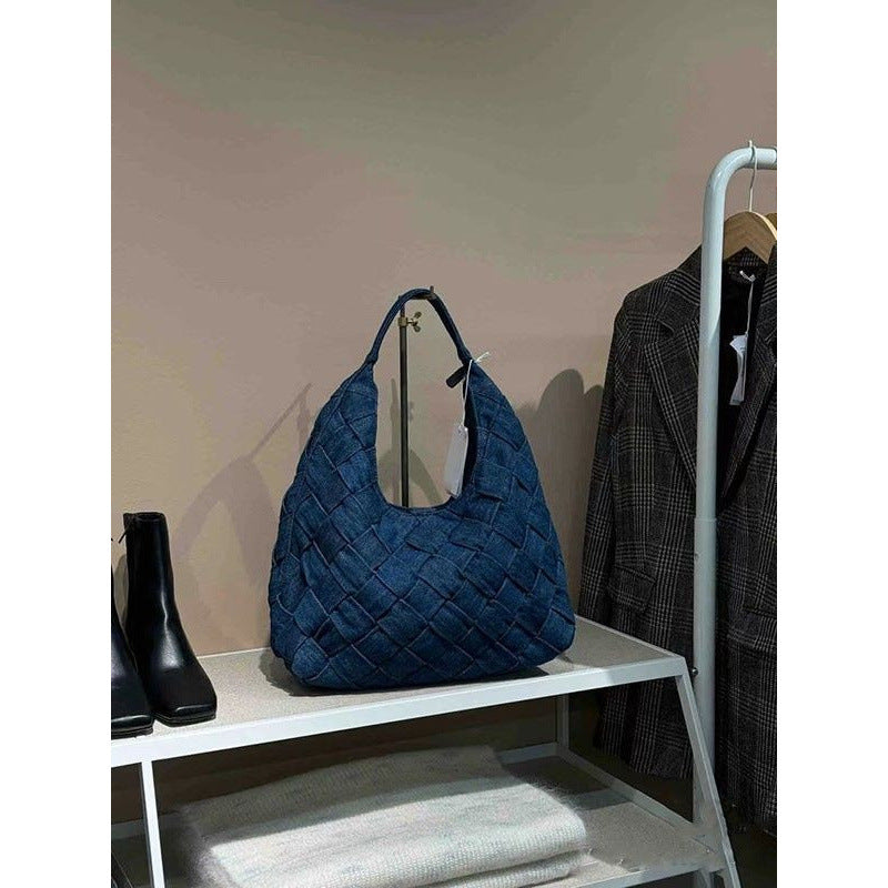 Bags Retro Denim Bag Casual Large Capacity