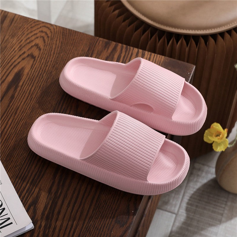 Men's And Women's Fashion Casual Solid Color Non-slip Slippers