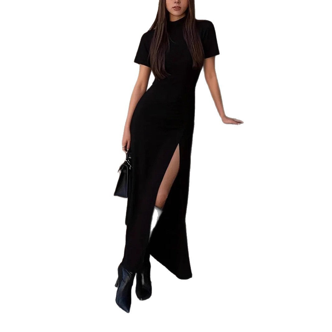 Fashionable And Elegant Side-Slit Dress