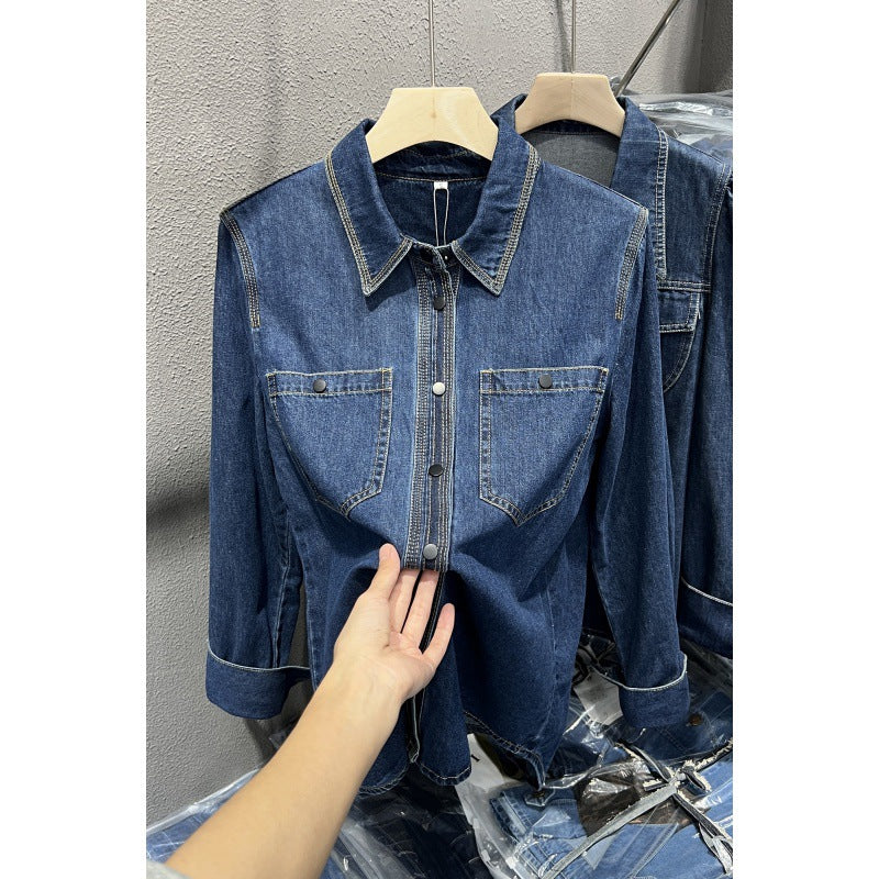 Layered Retro Top Casual Fashion