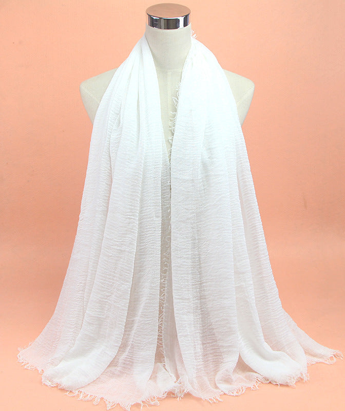 Fashion Vacuum Women's Scarf Cotton Linen Headscarf