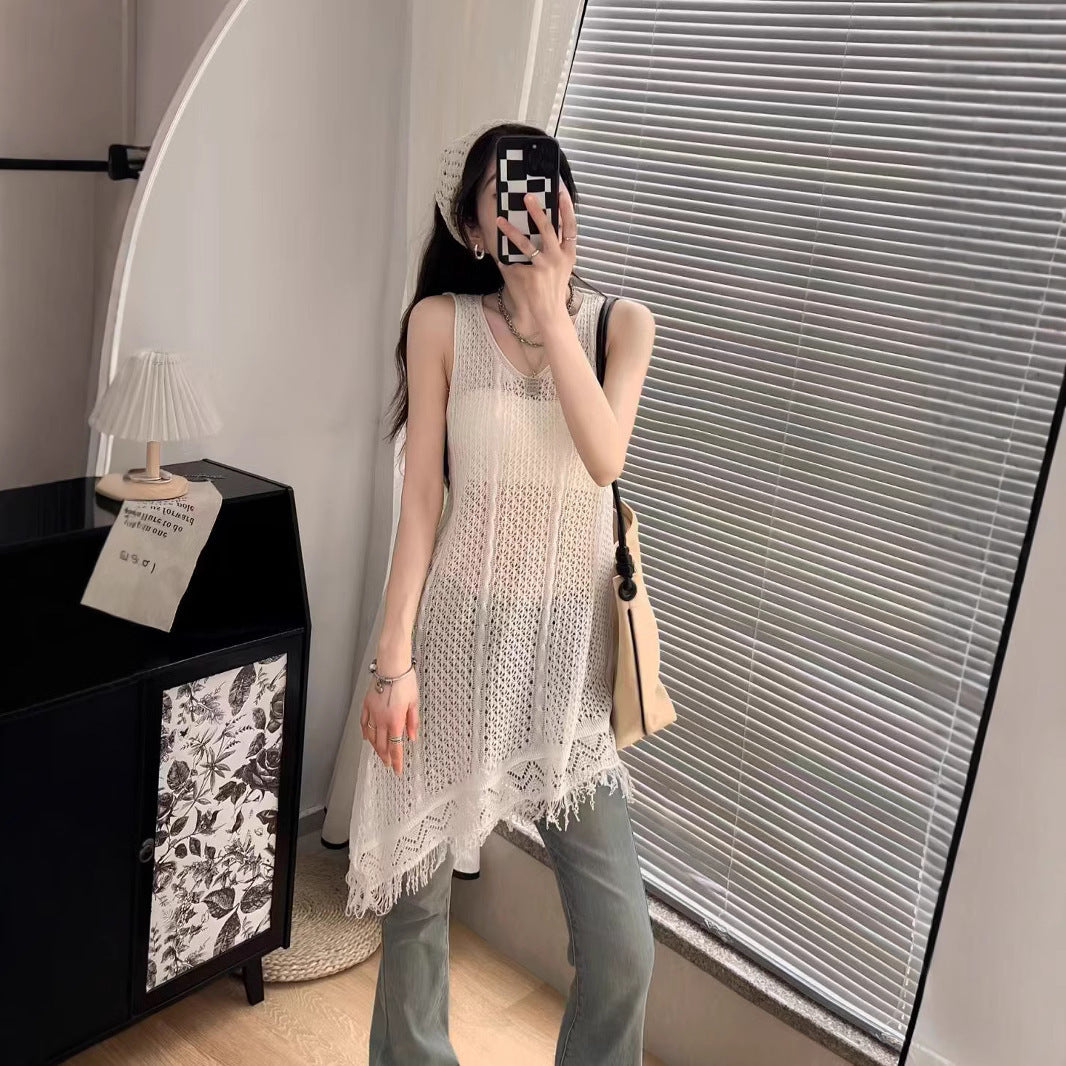 New Stylish Tassel-strapped Dress For Women