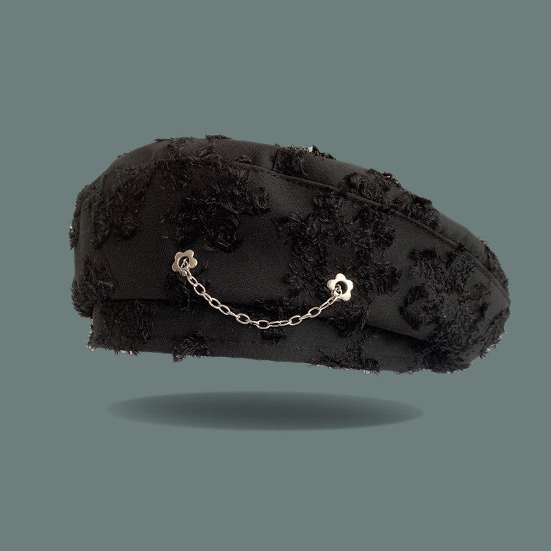 Women's Temperament Fashion Solid Color Flat Hat