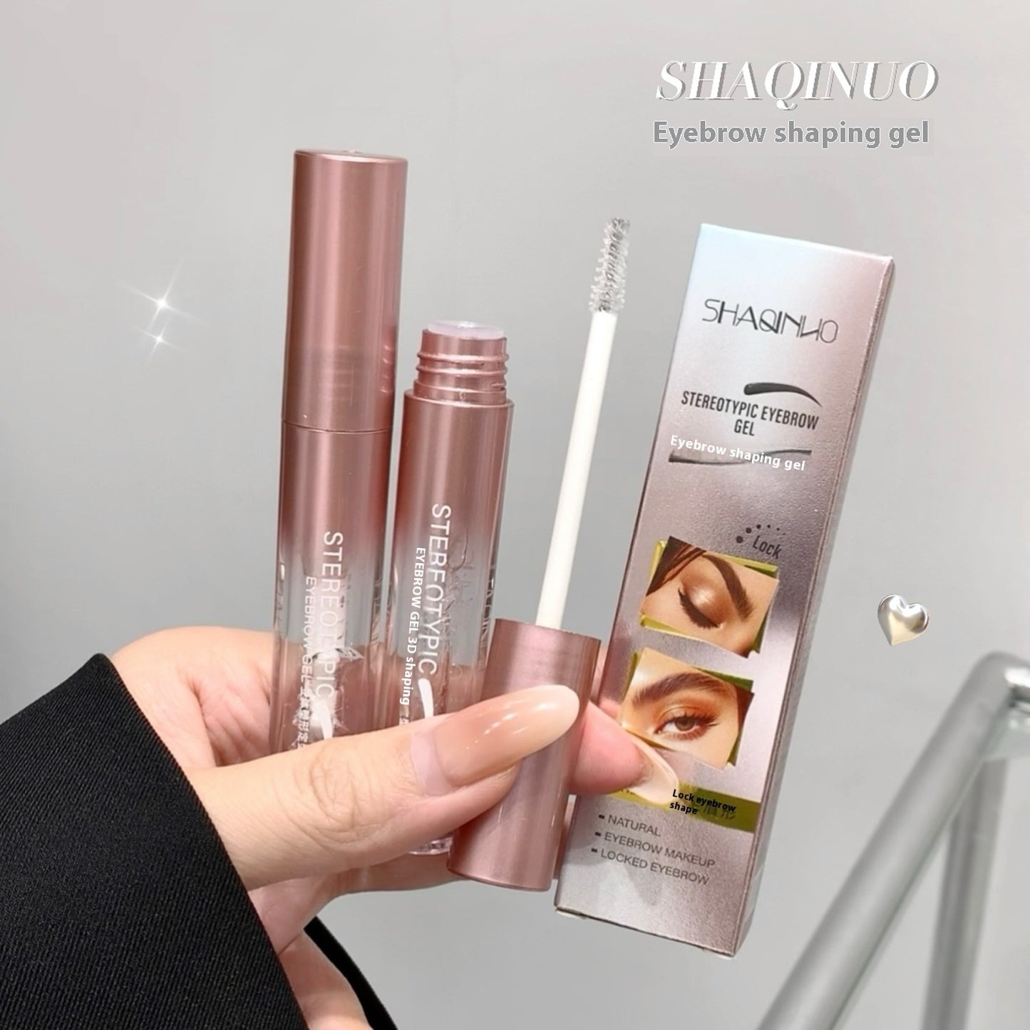 SHAQINUO Three-dimensional Shaping Eyebrow Gel Eyebrow Shaping Liquid Transparent