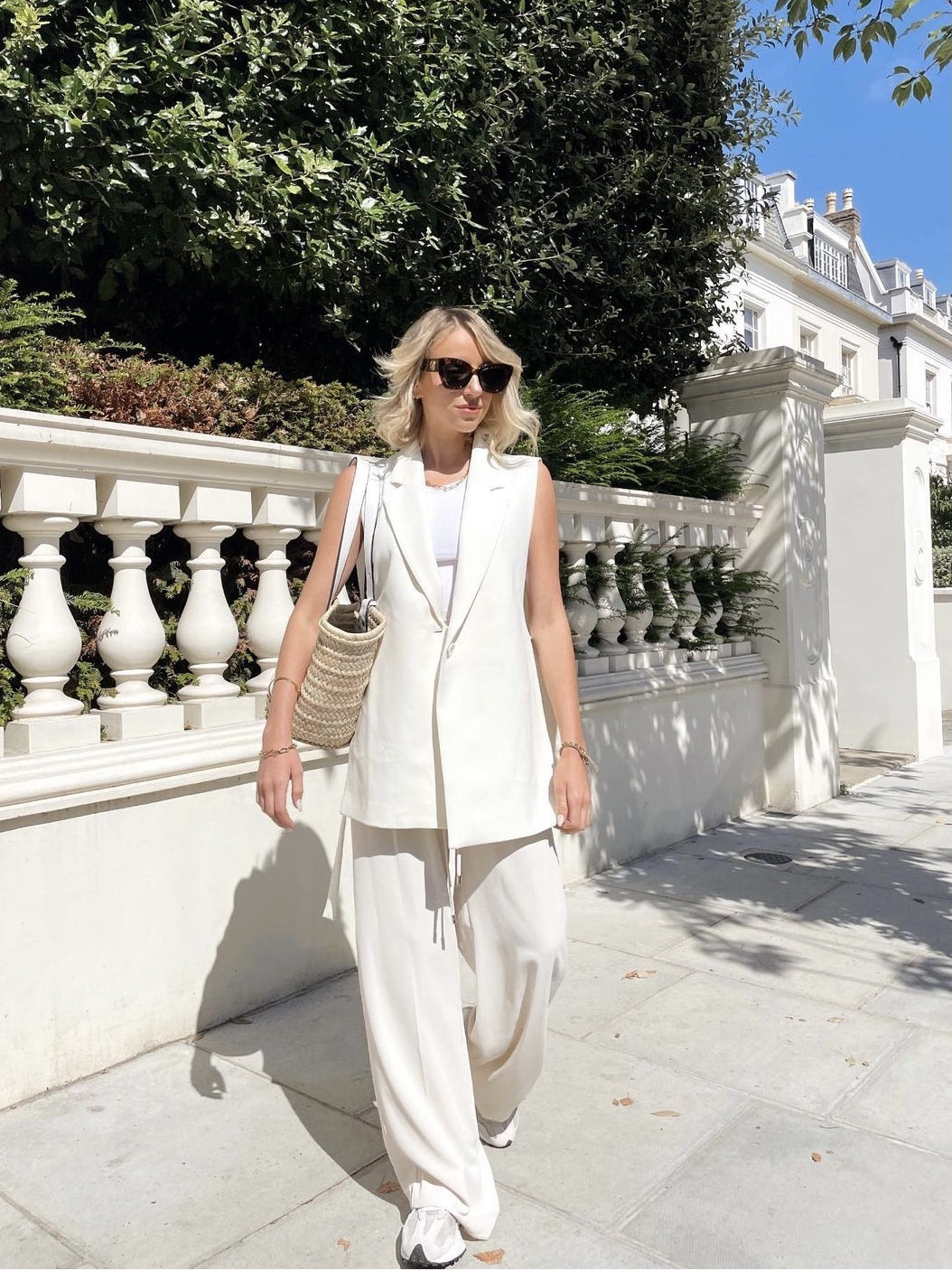 Early Autumn Suit Vest British Beige Design Sense Female