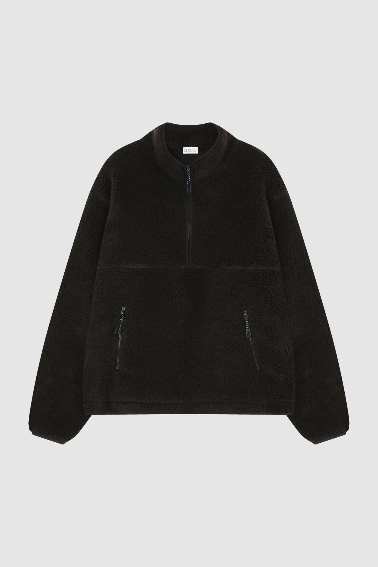 Wool Polar Fleece Casual Stand Collar Turtleneck Sweater