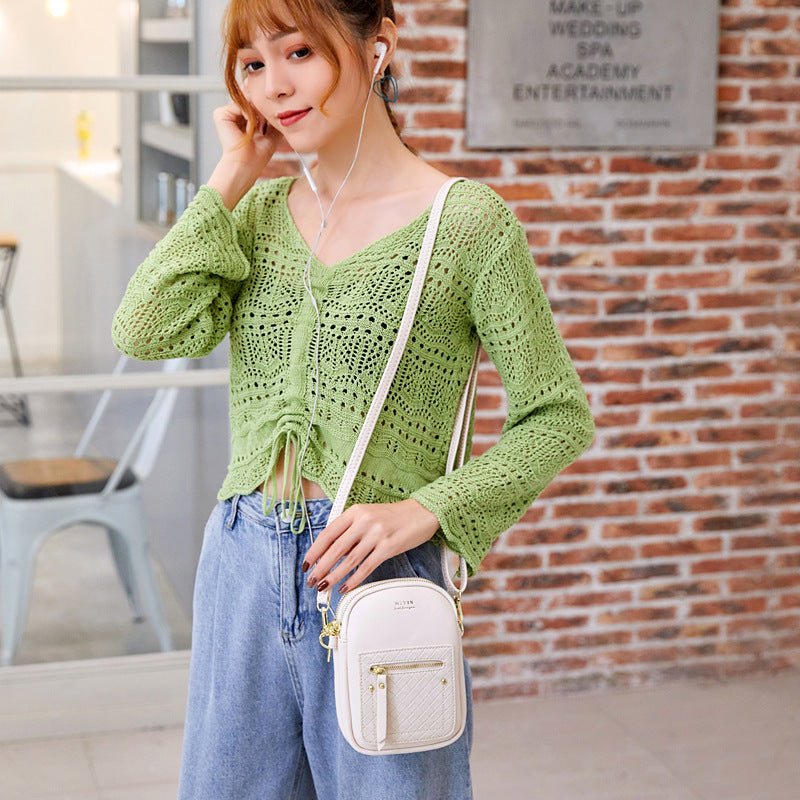 Fashion Versatile Mobile Phone Bag Change Vertical