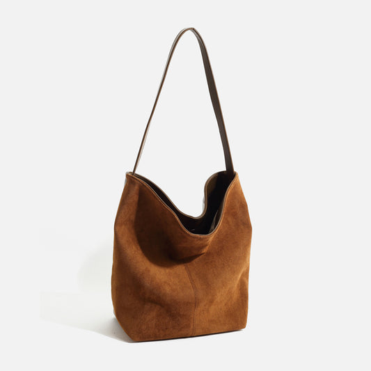 Womens Retro High-Capacity Bag For FallWinter