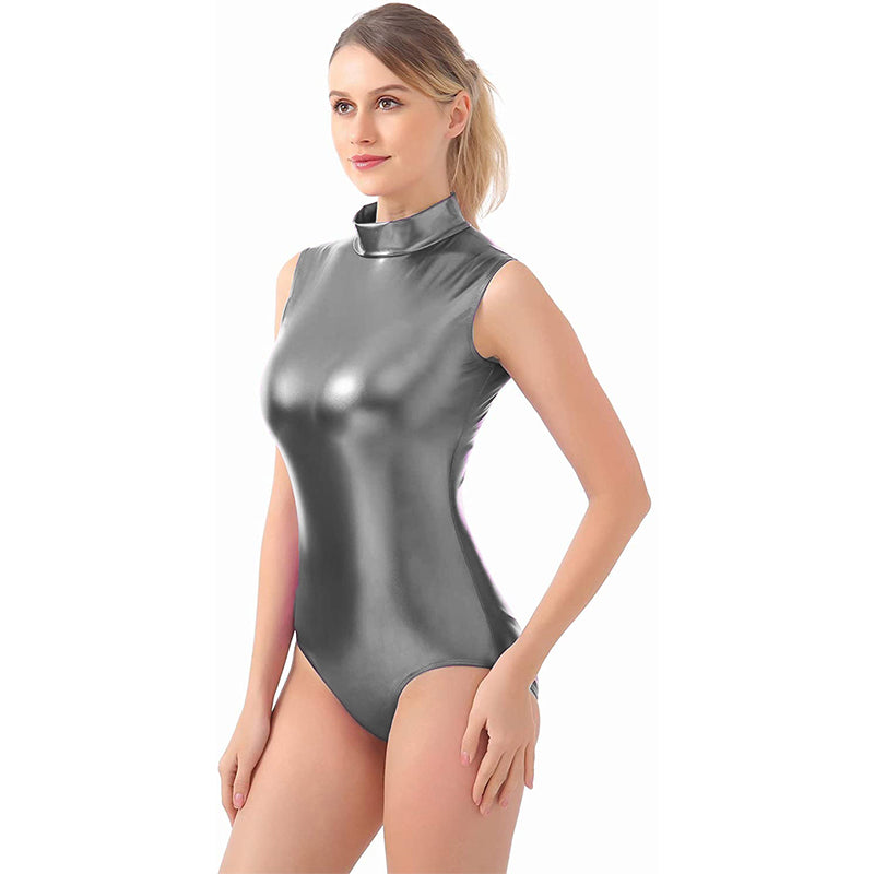 New Women's Sleeveless One Piece Ballet Training Suit