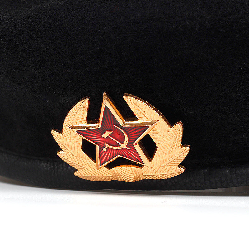 Autumn And Winter Warm Woolen Beret