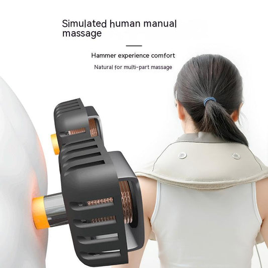 Household Fashion Simple Neck And Shoulder Massage Device Heating Shawl