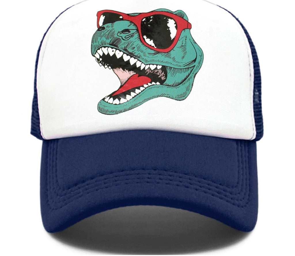 Statement Dinosaur Print Soft Top Cap