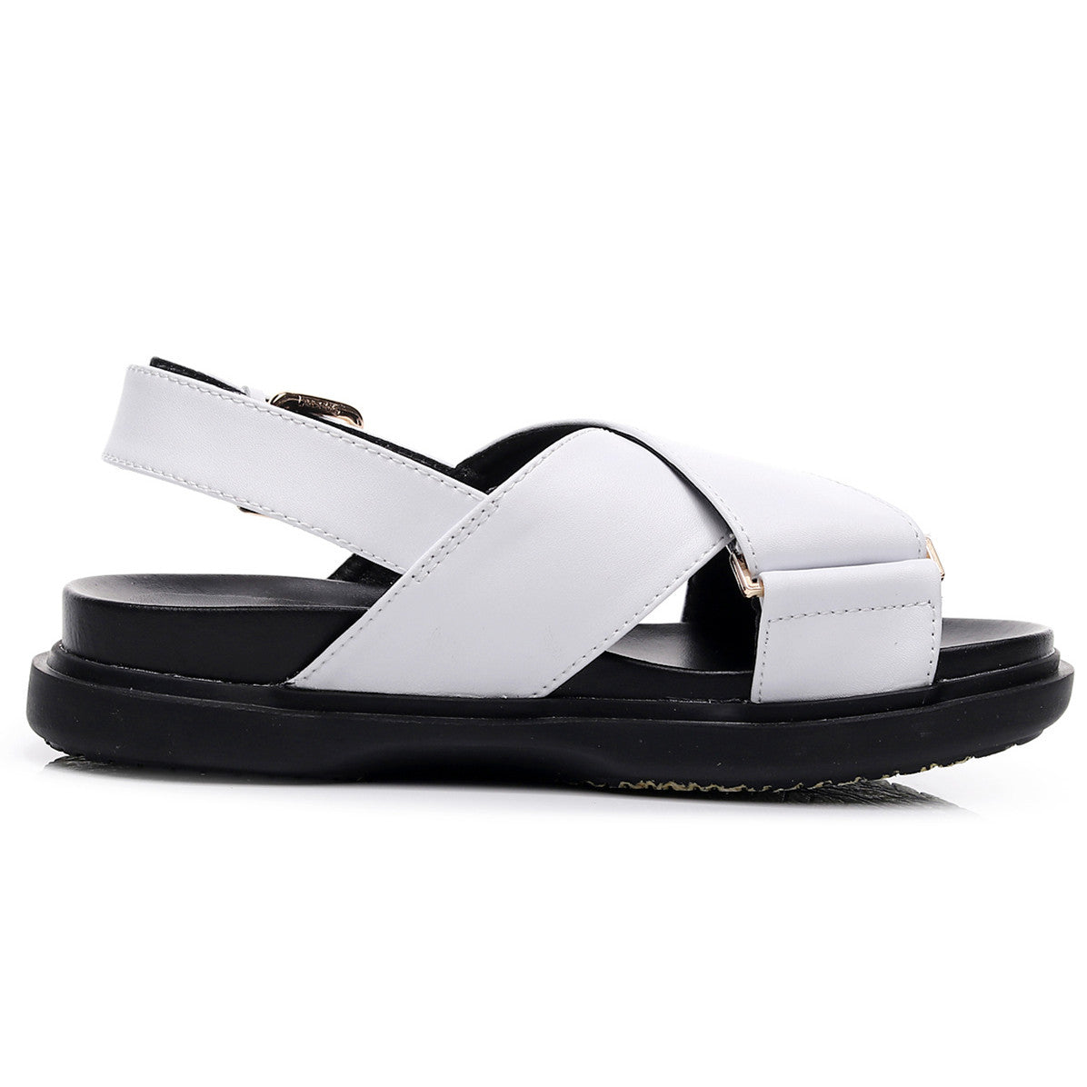 Women's Cross Sandals Hemp Rope Flat Shoes Platform Fish Mouth Sandals