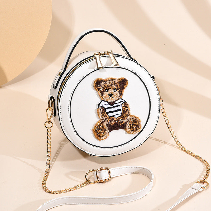Round Women's Chain Bag Shoulder Messenger