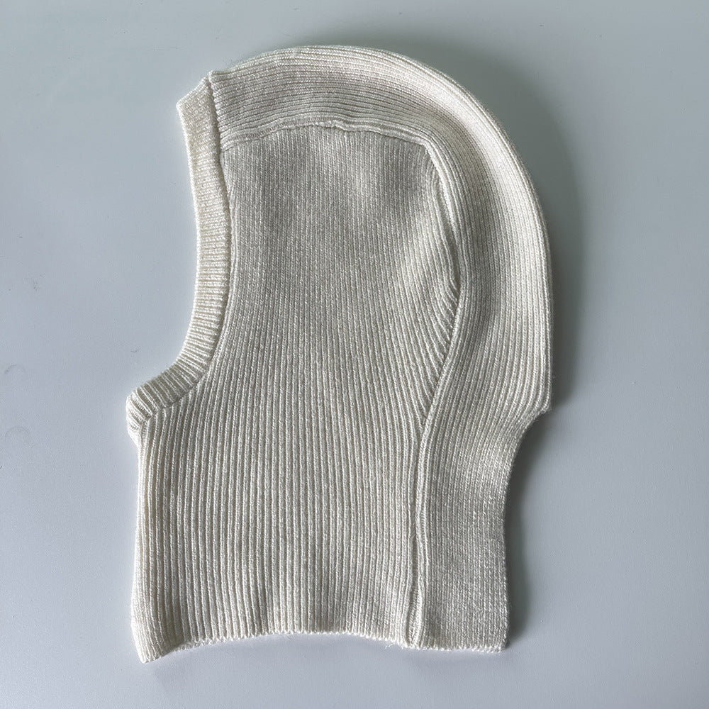 Women's Warm Integrated Bib Knitted Hat