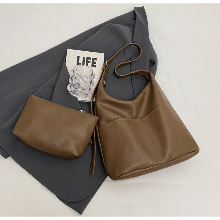 Women's Versatile Fashionable Large-capacity Shoulder Bag
