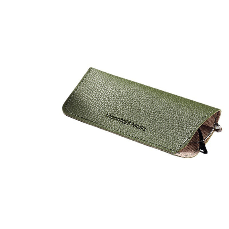 Ins Style Japanese Glasses Storage Bag Portable Thin Women