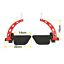 Gym Fitness Lat Pulldown Rowing Bar Pulley Cable Machine T Bar V Bar Attachments