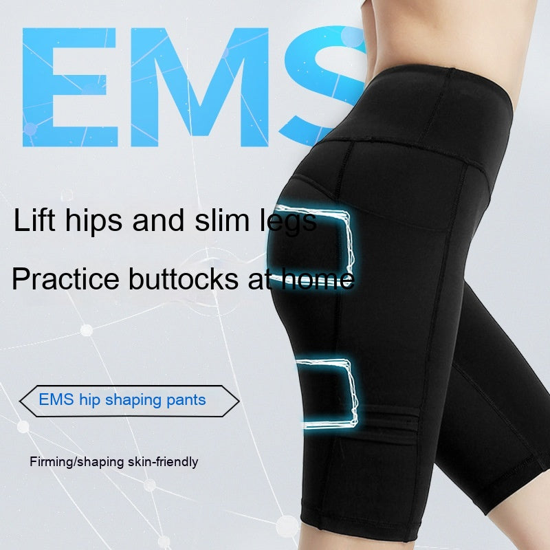 Micro-current Fitness Pants Hip Lifting Fitness Clothes Hip Beauty Instrument Yoga Pants