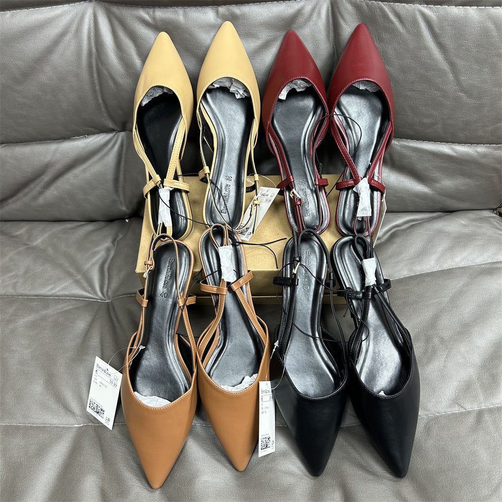 Flat Pointed Toe Women's Sandals