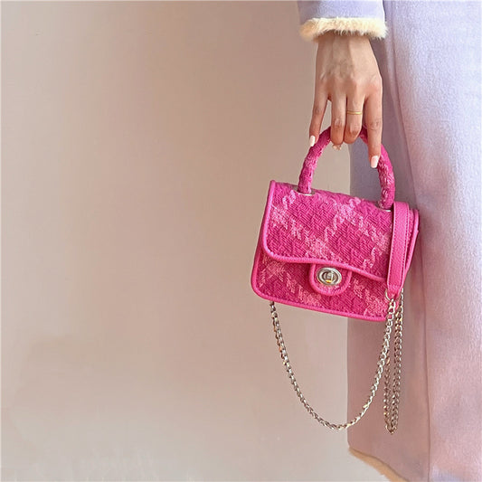 Premium Chain One Shoulder Crossbody Bag